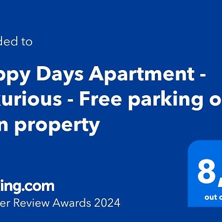 Happy Days Apartment - Luxurious - Free Parking On Own Property 赞德沃特 外观 照片