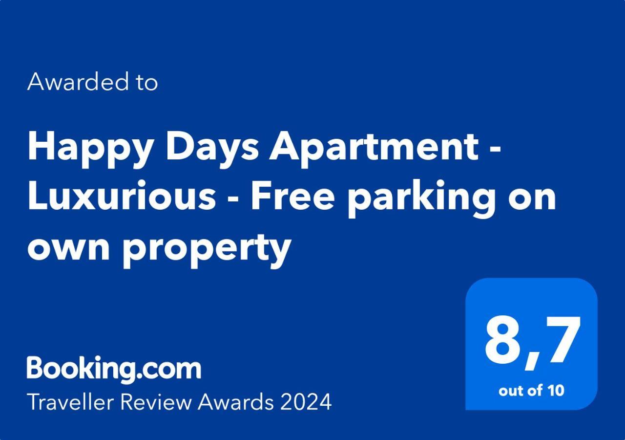 Happy Days Apartment - Luxurious - Free Parking On Own Property 赞德沃特 外观 照片